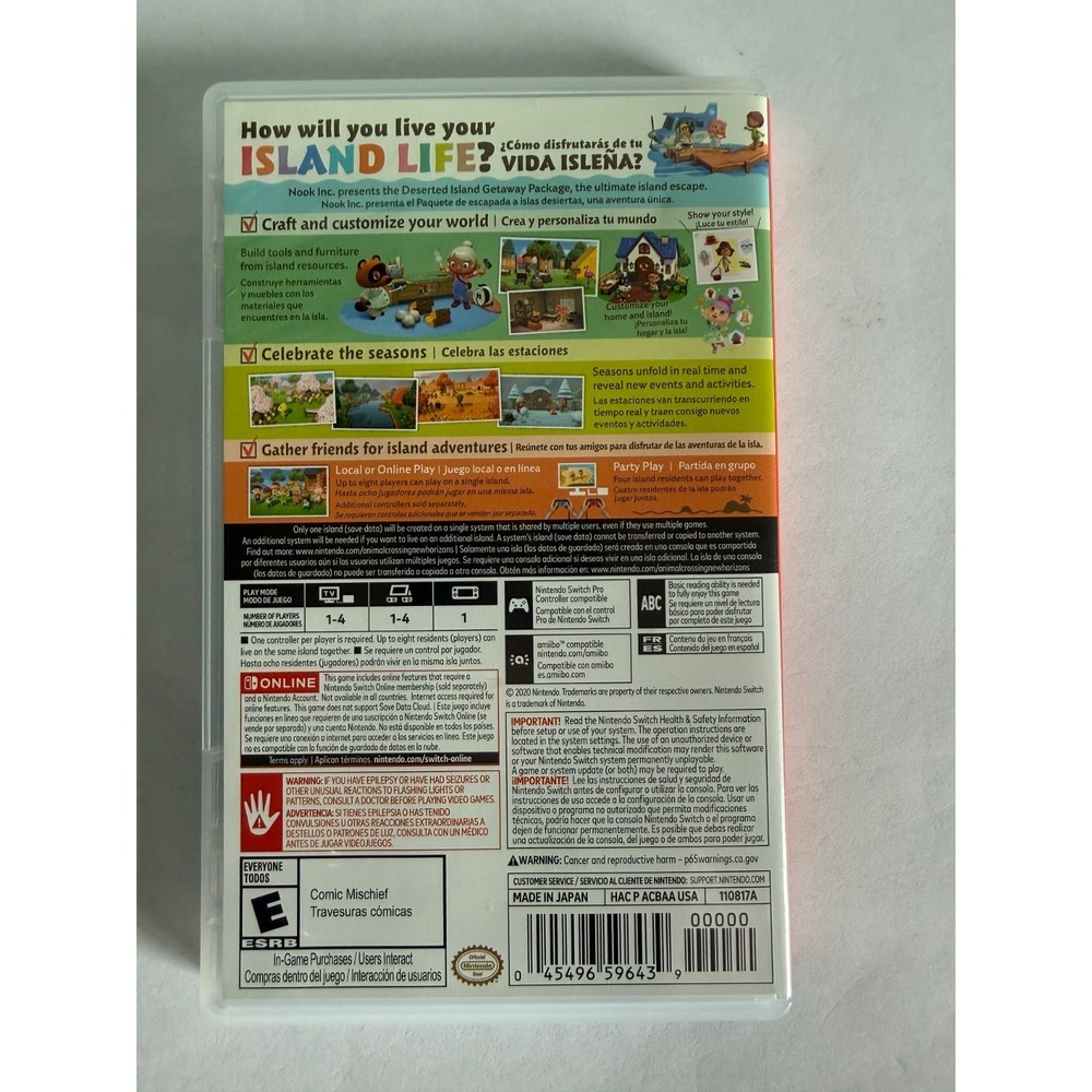Animal Crossing: New Horizons (Nintendo Switch, 2020) - Picture 2 of 3